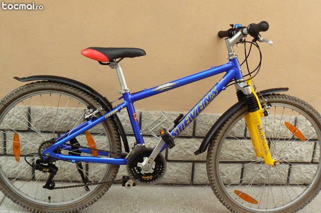 Bicicleta mountain bike de copii Stevens alu, roti 24 inch