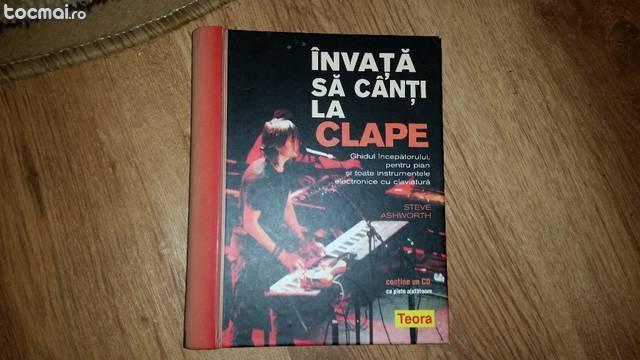 Carte cu cd invata sa canti la clape
