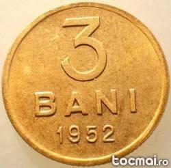 moneda 3 bani 1952 Republica Populara Romana