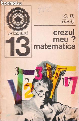 Crezul meuMatemetica