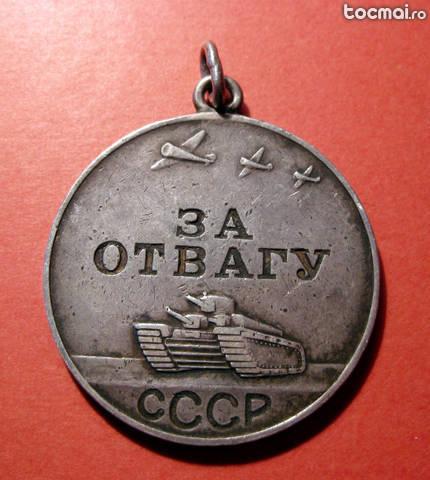 Medalie decoratie argint 