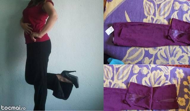 Pantaloni dama LinearV foarte fin.
