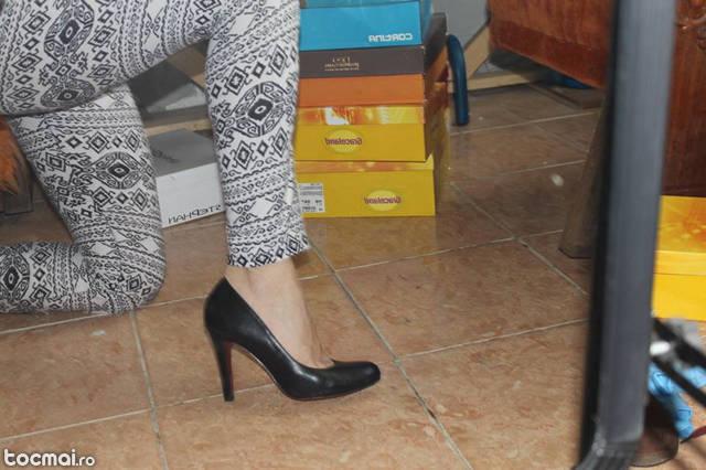 Pantofi dama piele naturala