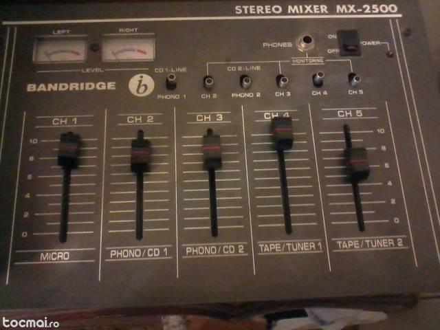 stereo mixer mx- 2500