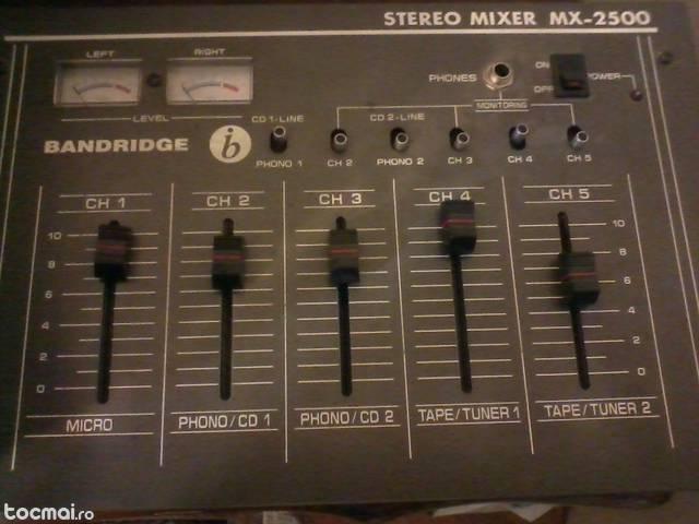 stereo mixer mx- 2500