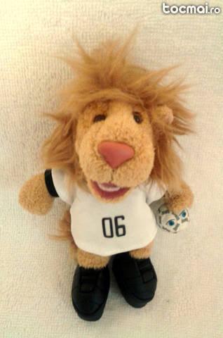 Doua mascote Goleo/ AC Milan - Bonus portofel Italia `90