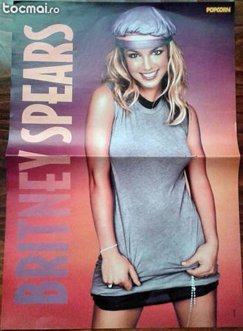 Poster cu doua fete Britney Spears/ Usher 41 x 28 cm