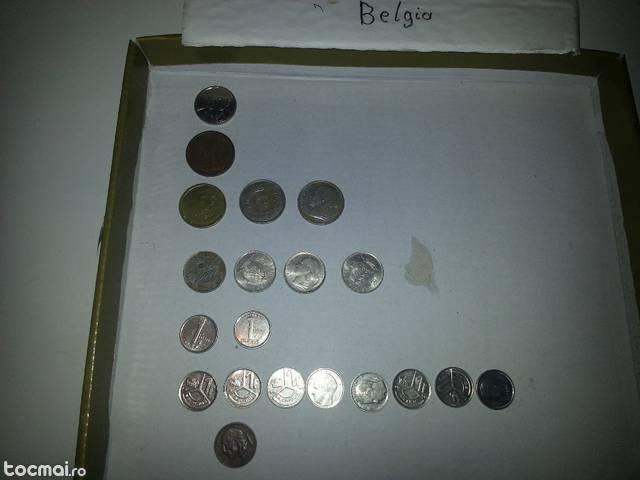 Lot de monede, , Belgia; ; {20 Ps}