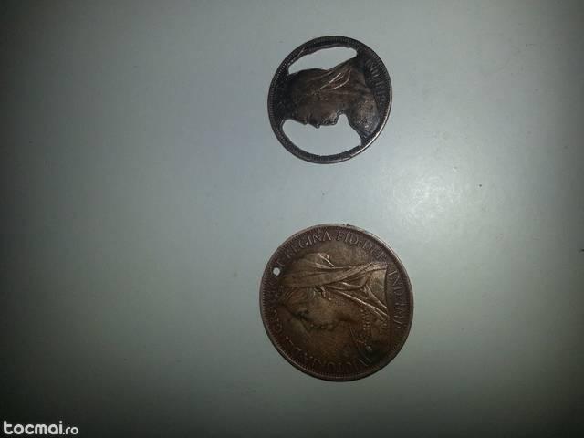 Monede f. vechi, , Anglia''- pandative {1898- 1901}