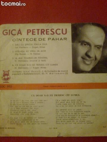 Vinil Gica Petrescu