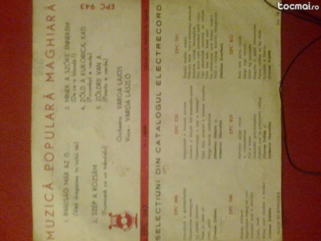 Vinil Varga Laszlo