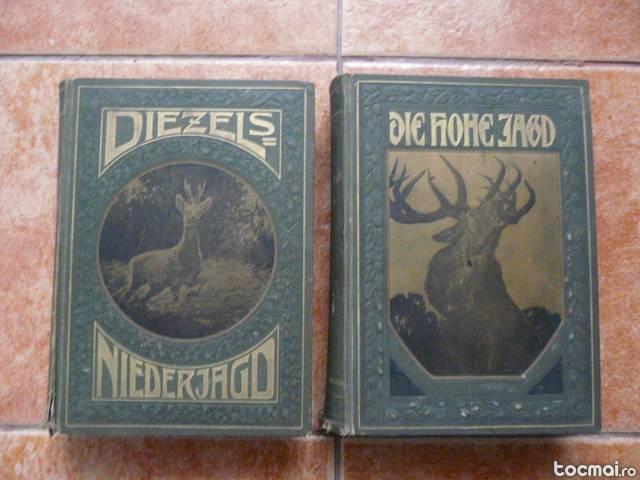 Enciclop. de vanatoare Diezel’s niederjegd + Die Hohe Jagd