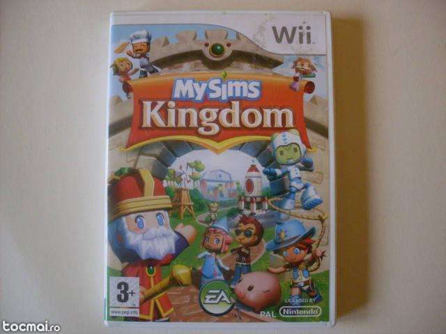 My Sims Kingdom + alte jocuri originale Nintendo Wii