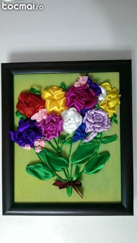 Tablou Hand Made - buchet de flori