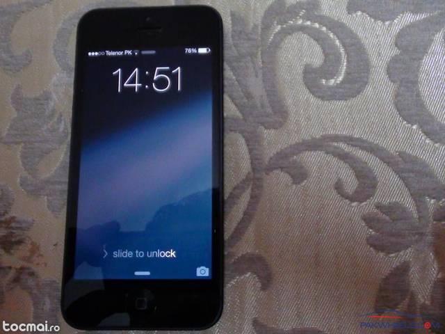 Iphone 5 negru 16 gb neverlocked