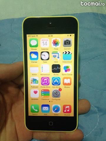 iPhone 5C Yellow Impecabil