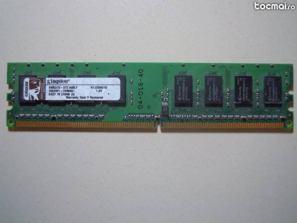 Memorie RAM Kingston 1GB DDR2 800Mhz