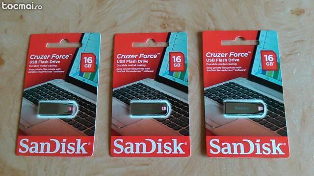 Sandisk Cruzer Force memory stick 16- gb