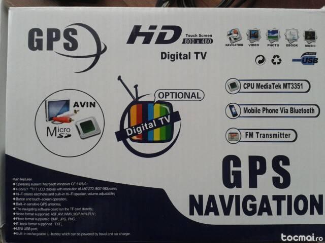 tableta cu GPS , IGO Primo instalata (ideal pt. camioane)