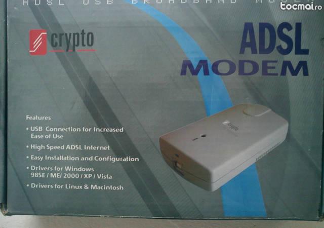 Crypto modem ADSL USB