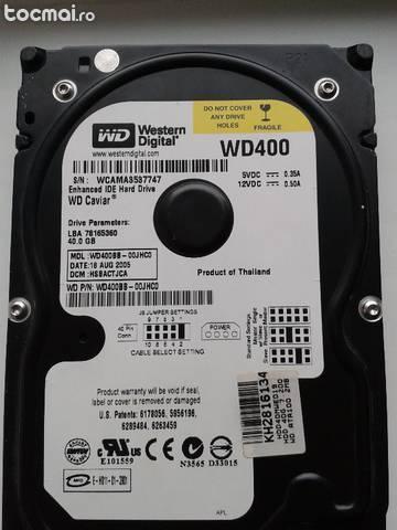 Hard disk - HDD Western Digital – 40 GB - defect