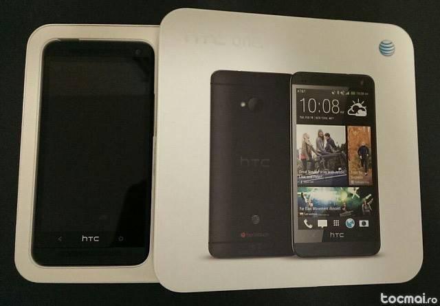 HTC M7 32GB, negru, NOU, in cutie!