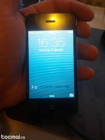 iphone 4 black 16gb codat orange ro