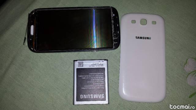 Samsung Galaxy S3 alb pentru piese