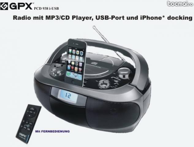 Sistem audio gpx pcd 938 i- usb