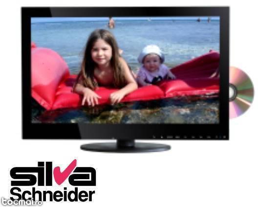 Tv lcd silva schneider 22- 230 (56 cm) cu dvd incorporat