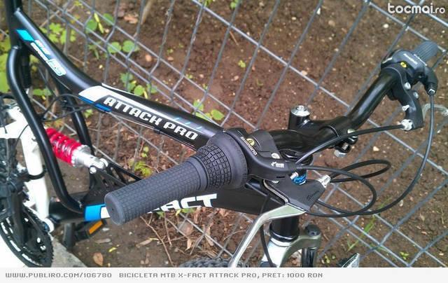 Bicicleta mtb x- fact attack pro