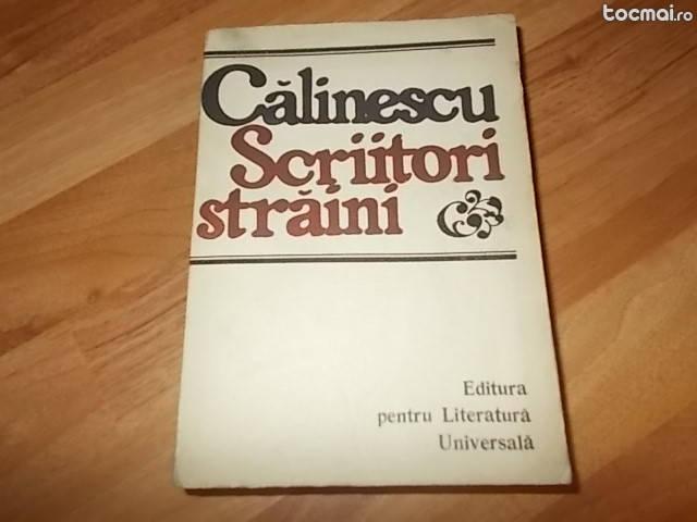 Calinescu - Scriitori straini