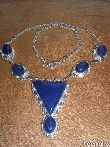 Colier lapis lazuli 50cm
