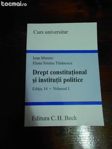 Set Curs de Drept constitutional si institutii politice