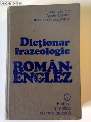 Dictionar frazeologic Roman- Englez