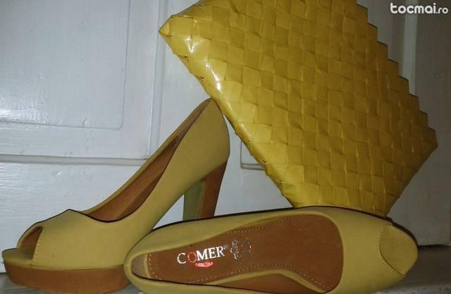 Geanta si pantofi set