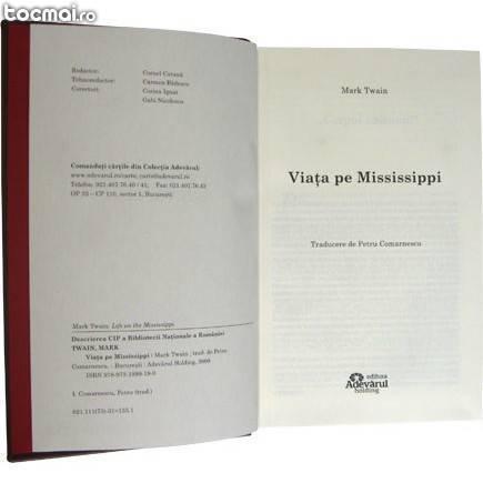 Mark Twain - Viata pe Mississippi