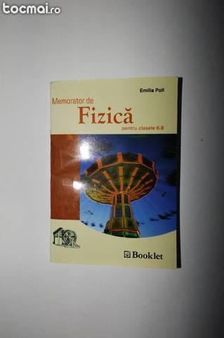 Memorator de fizica pentru clasele 6- 8