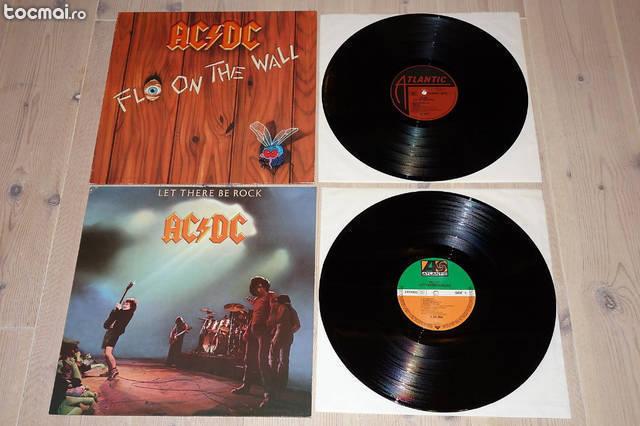 Vinil colectie 12 discuri LP cu AC/ DC de 12