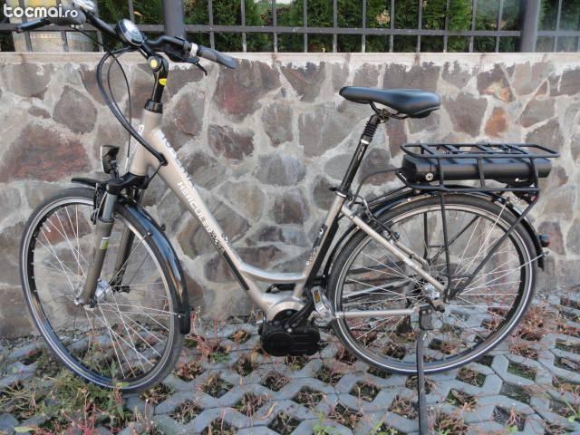 Bicicleta electrica- bosch- calitate- marca hercules, ca noua