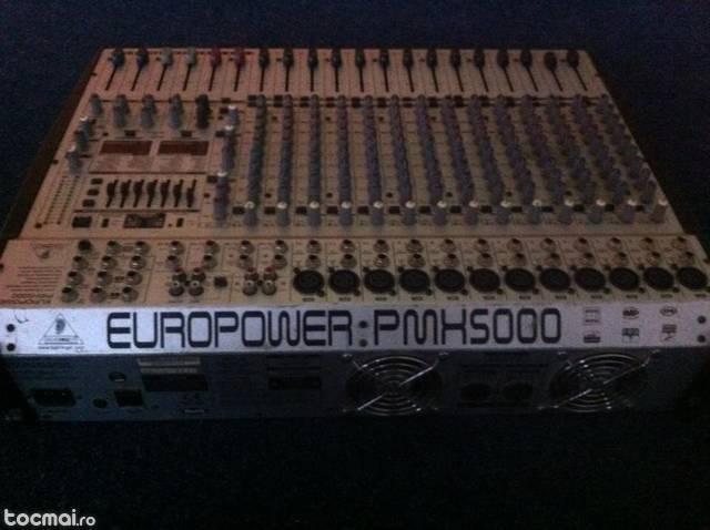 Mixer amplificat Behringer europower pmh 5000