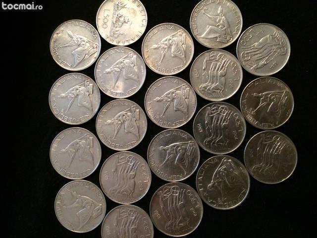 Set monezi argint masiv !