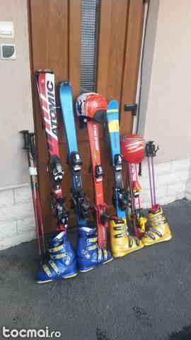 SKI 70cm- 180cm+clapari+bete+casca