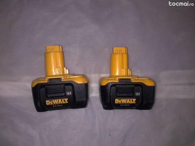 2acumulatori dewalt nano de9140 , 14, 4v, 2. 0ah, li- ion