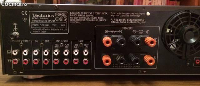 Amplificator technics su- v620 + telecomanda originala