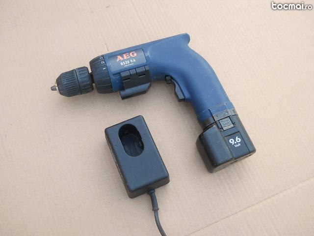 Bormasina profesionala aeg bs2e 9. 6 cu acumulator