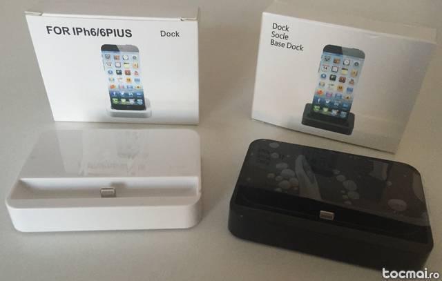 Dock iPhone 6 si 6 plus compatibil si iphone 5 5s