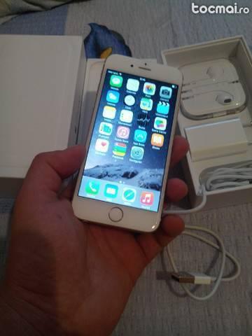 iPhone 6 Gold, 16gb, nou, la cutie, full accesorii