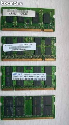 Memorii Ram laptop 2 Gb Ddr2 800 667 533 400 mhz Sodimm