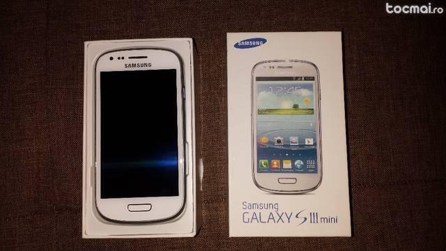 Samsung Galaxy SIII mini alb folosit 3 luni!